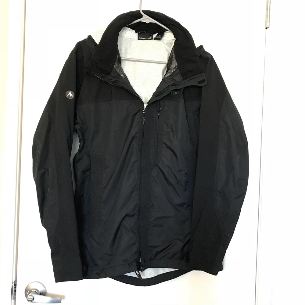 Marmot Rain Jacket, Taped Seams, Membrane, Sz M